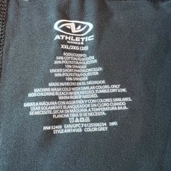 Athletic Works Gray Mini Skirt Skort XXL - Picture 3 of 8